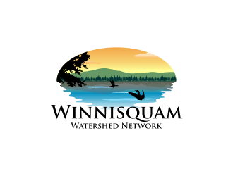 Winnisquam Watershed Network logo design by Kruger