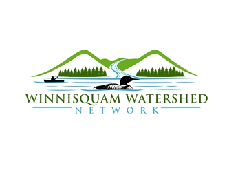 Winnisquam Watershed Network logo design by DreamLogoDesign