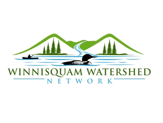 Winnisquam Watershed Network logo design by DreamLogoDesign