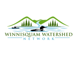 Winnisquam Watershed Network logo design by DreamLogoDesign