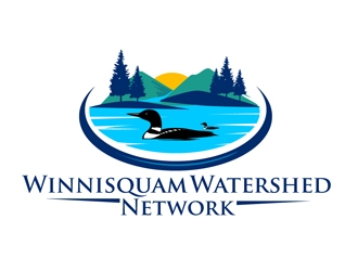 Winnisquam Watershed Network logo design by DreamLogoDesign