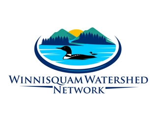 Winnisquam Watershed Network logo design by DreamLogoDesign