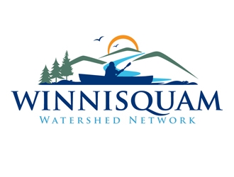 Winnisquam Watershed Network logo design by DreamLogoDesign