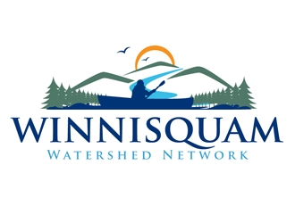 Winnisquam Watershed Network logo design by DreamLogoDesign