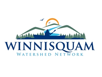 Winnisquam Watershed Network logo design by DreamLogoDesign