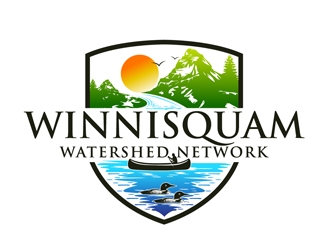 Winnisquam Watershed Network logo design by DreamLogoDesign