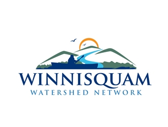 Winnisquam Watershed Network logo design by DreamLogoDesign