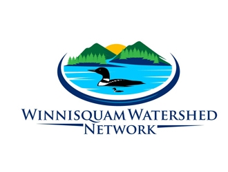 Winnisquam Watershed Network logo design by DreamLogoDesign