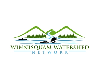 Winnisquam Watershed Network logo design by DreamLogoDesign