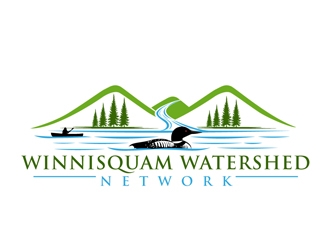 Winnisquam Watershed Network logo design by DreamLogoDesign