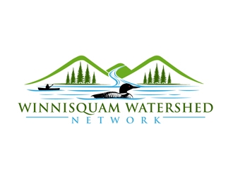 Winnisquam Watershed Network logo design by DreamLogoDesign