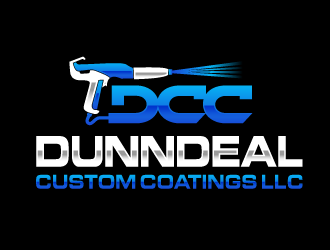 DCC Powder Coating/Dunndeal Custom Coatings LLC logo design by ORPiXELSTUDIOS