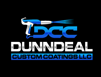 DCC Powder Coating/Dunndeal Custom Coatings LLC logo design by ORPiXELSTUDIOS