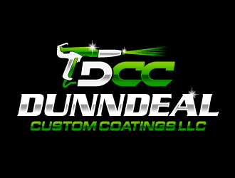 DCC Powder Coating/Dunndeal Custom Coatings LLC logo design by ORPiXELSTUDIOS