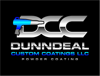 DCC Powder Coating/Dunndeal Custom Coatings LLC logo design by cintoko