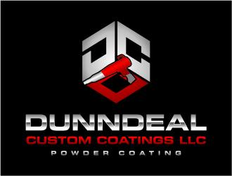 DCC Powder Coating/Dunndeal Custom Coatings LLC logo design by cintoko