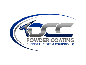 DCC Powder Coating/Dunndeal Custom Coatings LLC logo design by pakNton