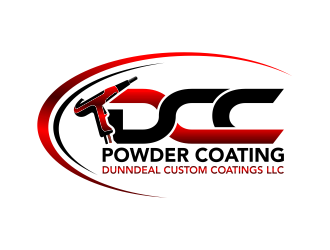 DCC Powder Coating/Dunndeal Custom Coatings LLC logo design by pakNton