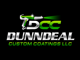 DCC Powder Coating/Dunndeal Custom Coatings LLC logo design by ORPiXELSTUDIOS