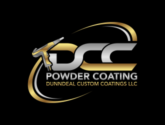 DCC Powder Coating/Dunndeal Custom Coatings LLC logo design by pakNton