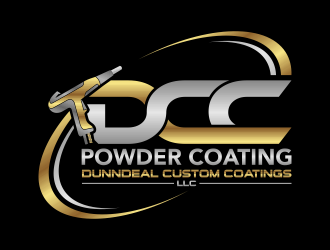 DCC Powder Coating/Dunndeal Custom Coatings LLC logo design by pakNton