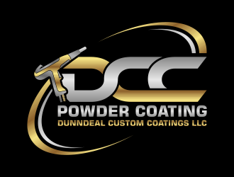 DCC Powder Coating/Dunndeal Custom Coatings LLC logo design by pakNton