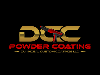 DCC Powder Coating/Dunndeal Custom Coatings LLC logo design by torresace