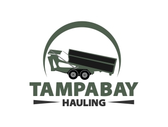 Tampabay hauling  logo design by mckris