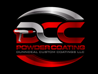 DCC Powder Coating/Dunndeal Custom Coatings LLC logo design by pencilhand