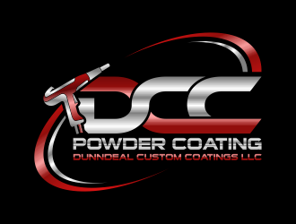 DCC Powder Coating/Dunndeal Custom Coatings LLC logo design by pakNton