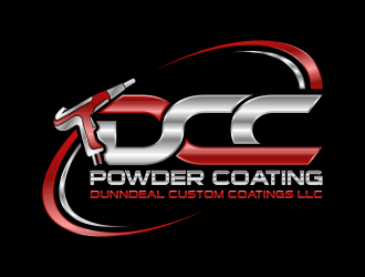 DCC Powder Coating/Dunndeal Custom Coatings LLC logo design by pakNton