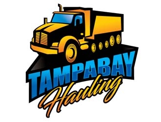 Tampabay hauling  logo design by shere