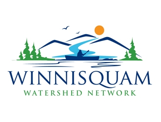 Winnisquam Watershed Network logo design by DreamLogoDesign