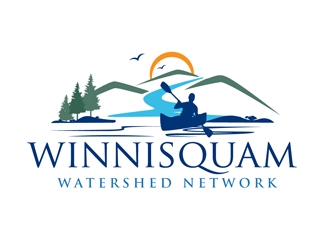 Winnisquam Watershed Network logo design by DreamLogoDesign