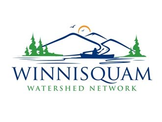 Winnisquam Watershed Network logo design by DreamLogoDesign