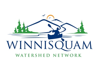 Winnisquam Watershed Network logo design by DreamLogoDesign