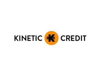 Kinetic Credit logo design by eyeglass