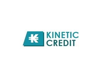 Kinetic Credit logo design by eyeglass