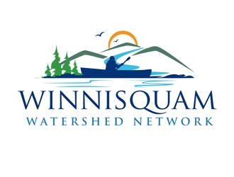 Winnisquam Watershed Network logo design by DreamLogoDesign