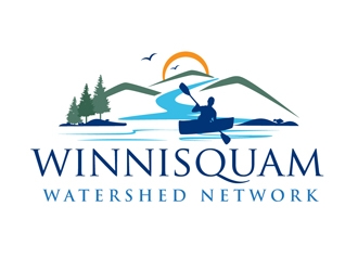 Winnisquam Watershed Network logo design by DreamLogoDesign