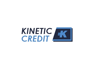 Kinetic Credit logo design by eyeglass