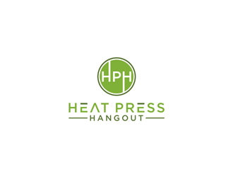 Heat Press Hangout logo design by johana