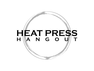 Heat Press Hangout logo design by BlessedArt