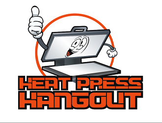 Heat Press Hangout logo design by coco