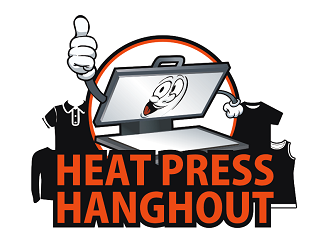 Heat Press Hangout logo design by coco