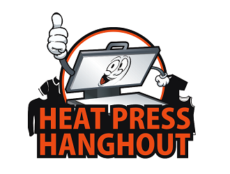 Heat Press Hangout logo design by coco