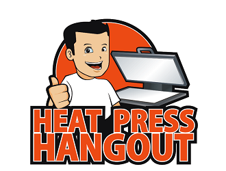 Heat Press Hangout logo design by coco