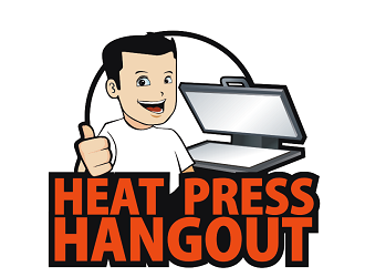 Heat Press Hangout logo design by coco