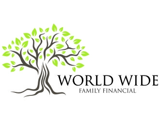 World Wide Family Financial logo design by jetzu