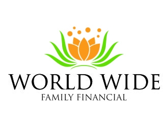 World Wide Family Financial logo design by jetzu